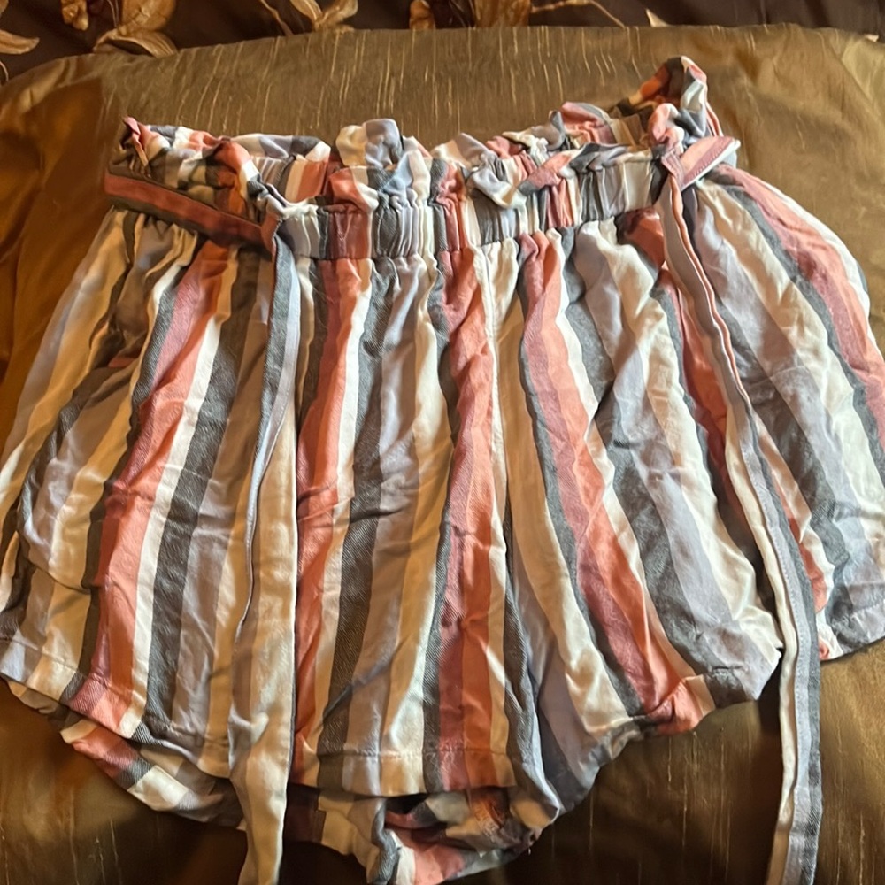 Hollister Multicolor Striped Women's Shorts
